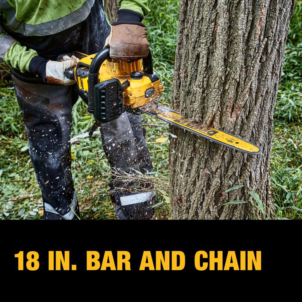 60V MAX Chainsaw 18&prime;&prime; Brushless Cordless Kit DCCS672X1 from
