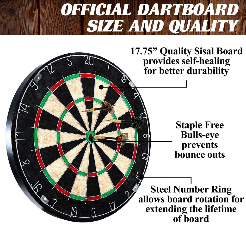 Barrington Billiard 84′′ Arcade Pool Table with Bonus Dartboard Set, Green