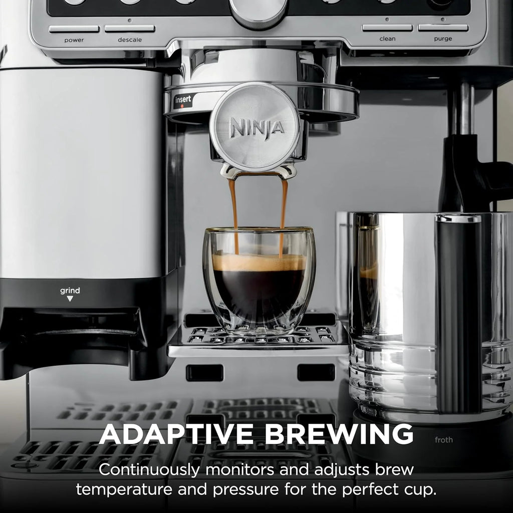 Ninja Luxe Café Pro Series, Espresso Machine, Drip Coffee, Cold Brew