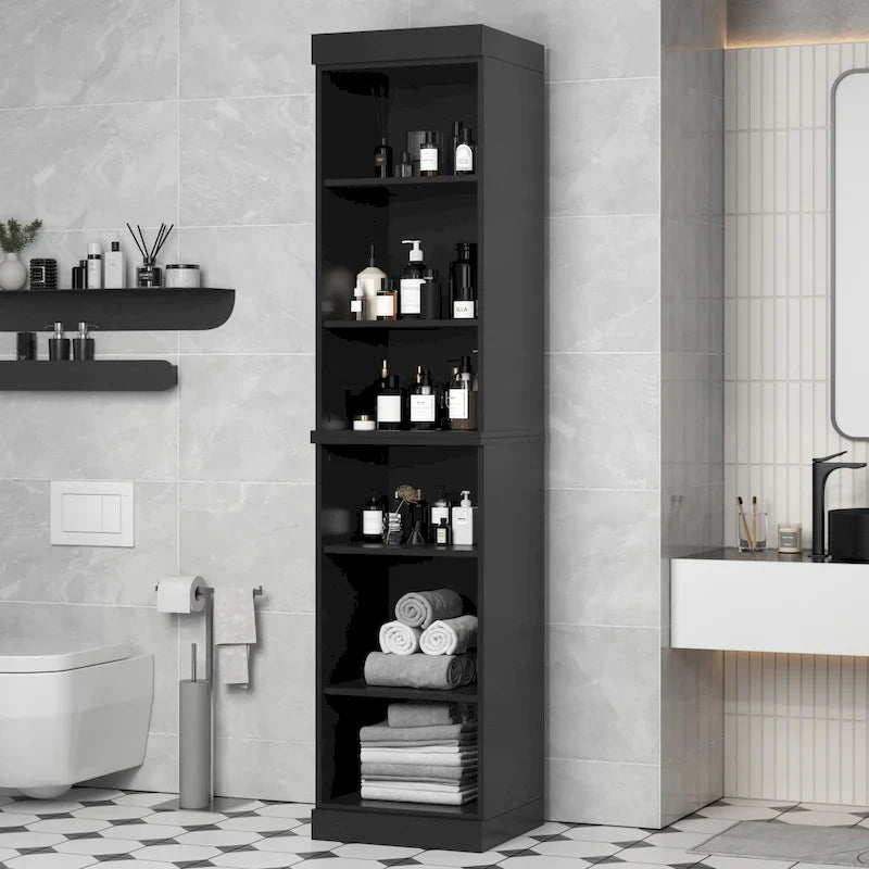 100% Solid Wood 16.5 Bathroom Cabinet with Optional Doors by Palace Imports