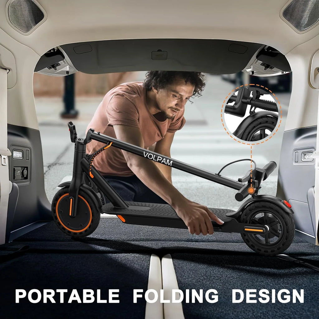 Electric Scooter Powerful Motor Dual Braking