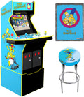 Arcade1Up &ndash; The Simpsons 30th Edition Arcade with Stool and Tin &ndash; Multi