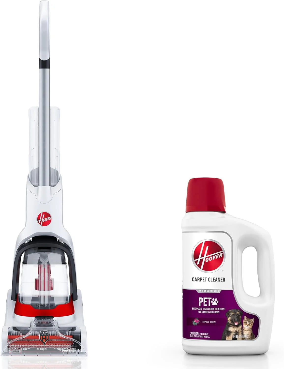 Hoover PowerDash Pet Advanced Compact Carpet Cleaner Machine with Above Floor Cleaning