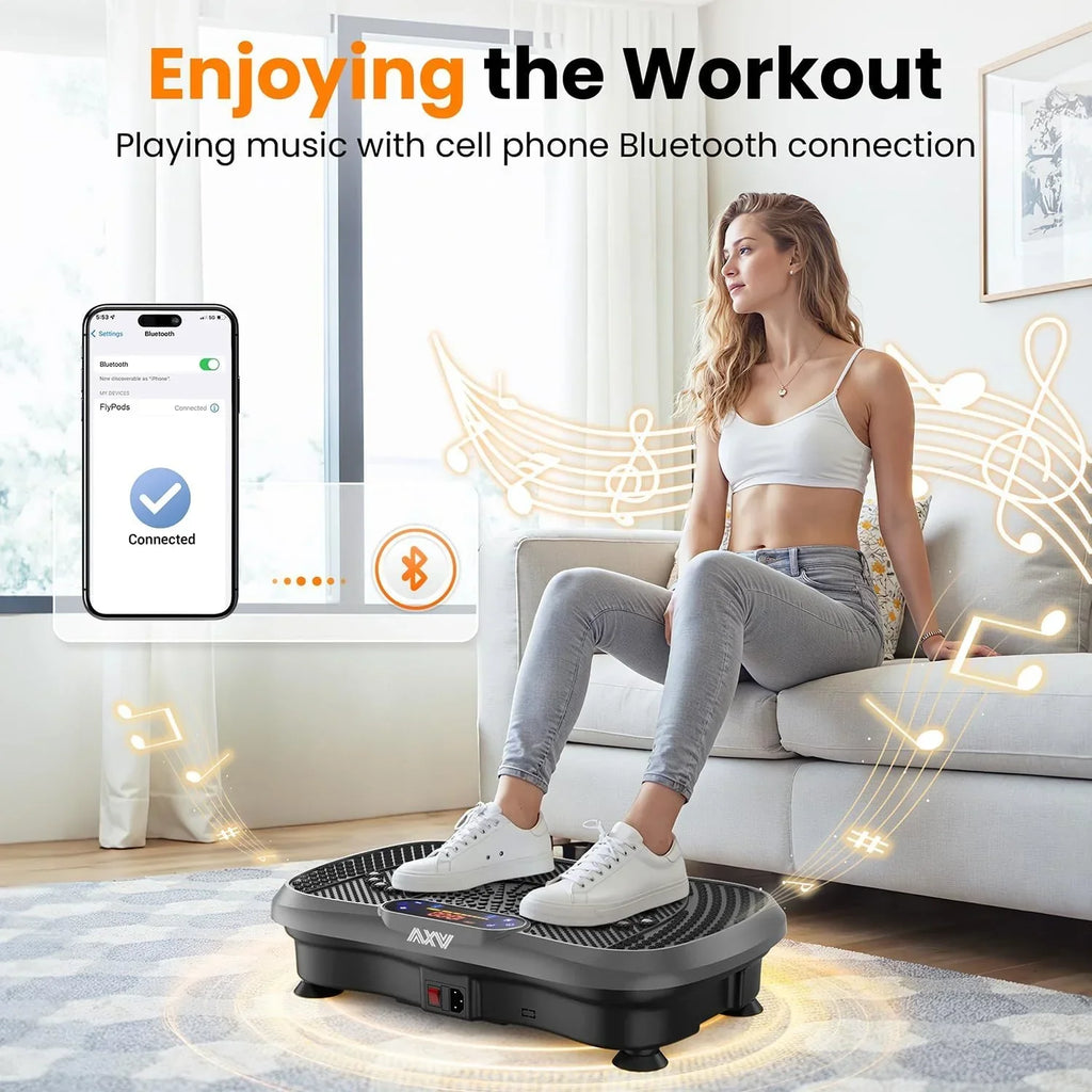 AXV Vibration Plate Fitness Platform Trainer Suitable for men and women to lose weight