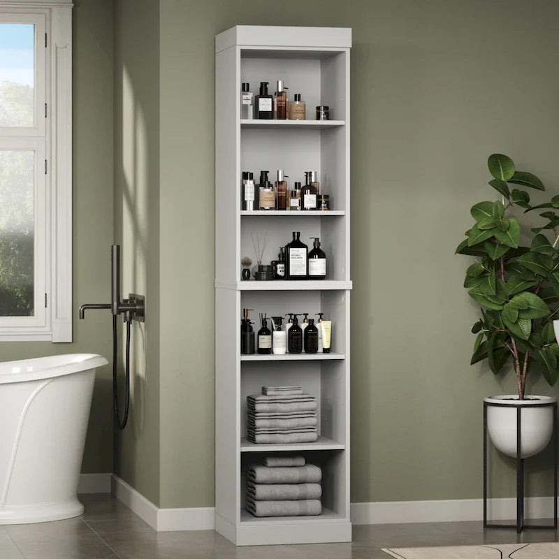 100% Solid Wood 16.5 Bathroom Cabinet with Optional Doors by Palace Imports