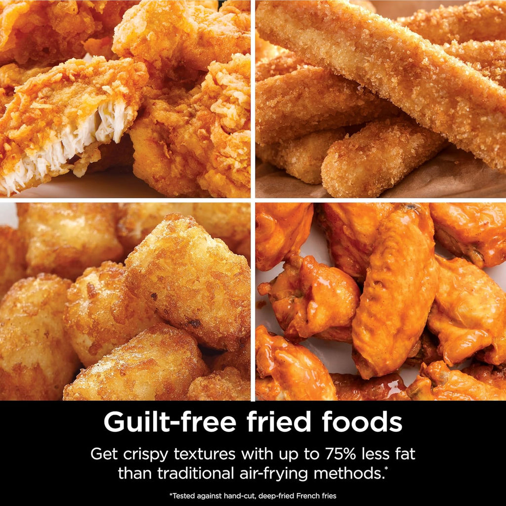 Ninja Air Fryer Pro 5-quart 4-in-1 air fryer that air fries bakes reheats and dehydrates