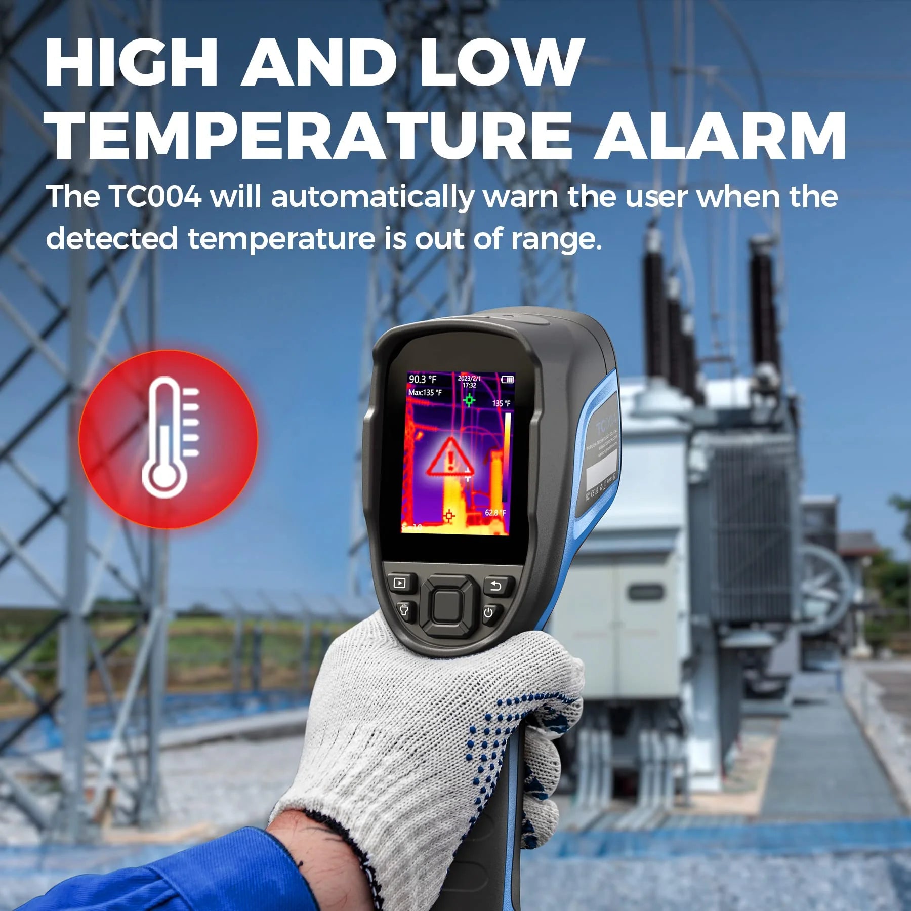 TOPDON Thermal Imaging Camera 256 x 192 IR High Resolution