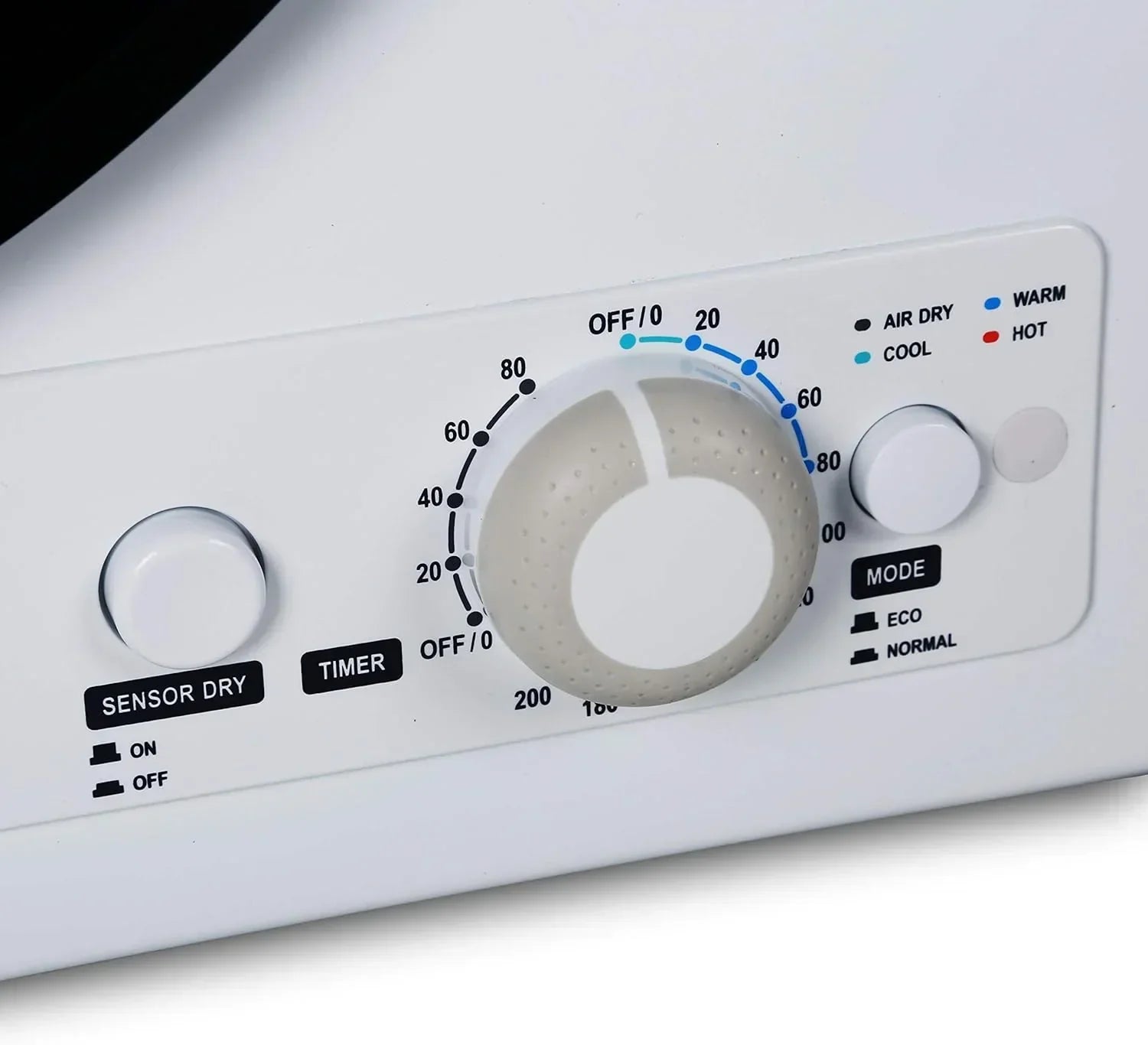 Compact Clothes Dryer 1.5 Cu. Ft. 850W Electric Dryer 120V Vented Dryer Stainless Steel Drum