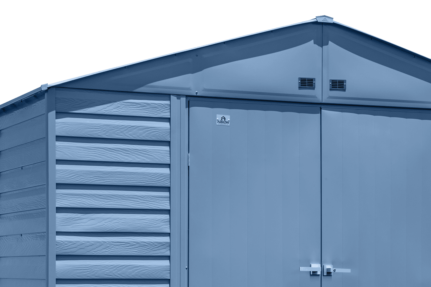 2025 Select Steel Storage Shed, 10x14, Blue Grey