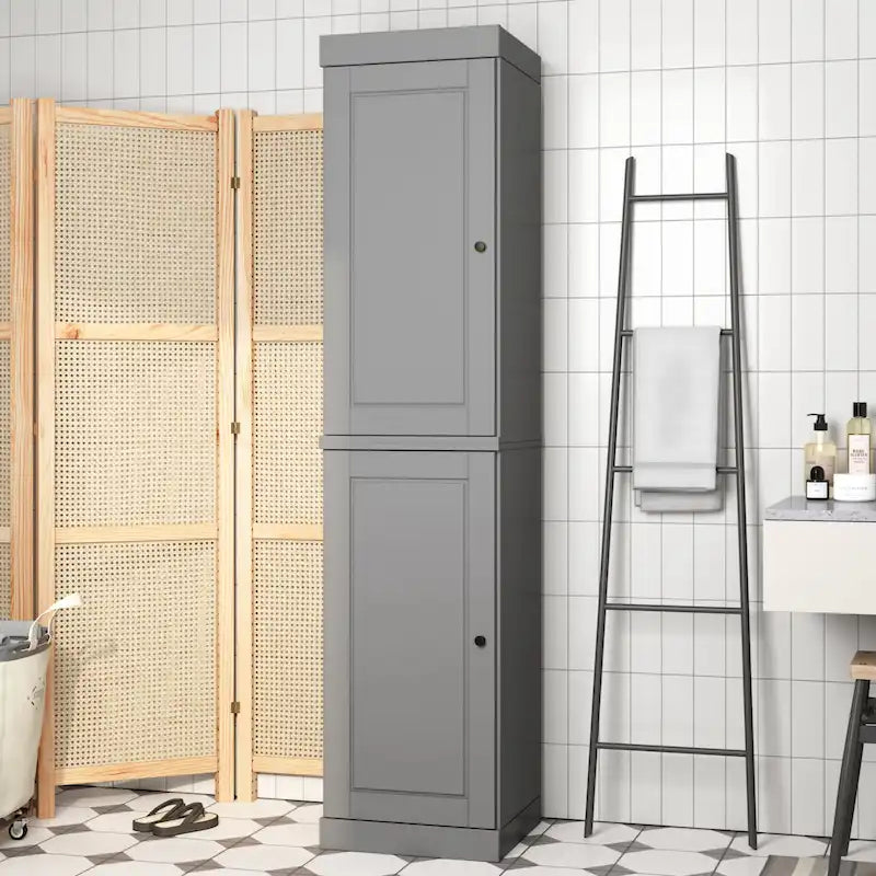 100% Solid Wood 16.5 Bathroom Cabinet with Optional Doors by Palace Imports