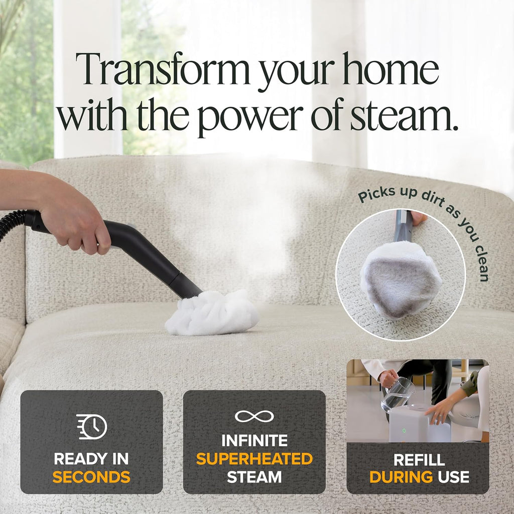 Neat Plus Steam Cleaner & 17-Piece Accessory Kit