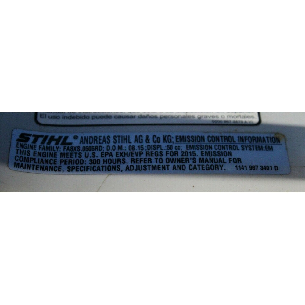 2025 STIHL MS271 Farm Boss Chainsaw 锟斤拷 50.2 Cc, 2.6 KW