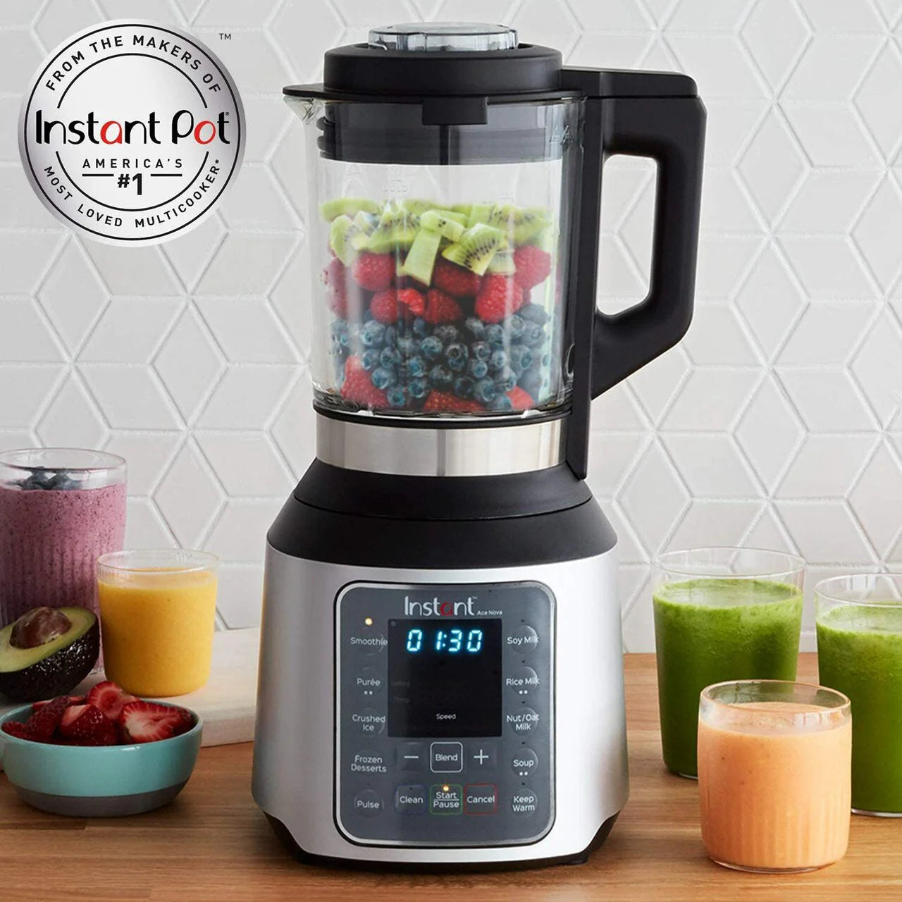 2025 Instant Ace Nova Cooking Blender, Hot and Cold, 9 One Touch Programs, 54 oz, 1000W