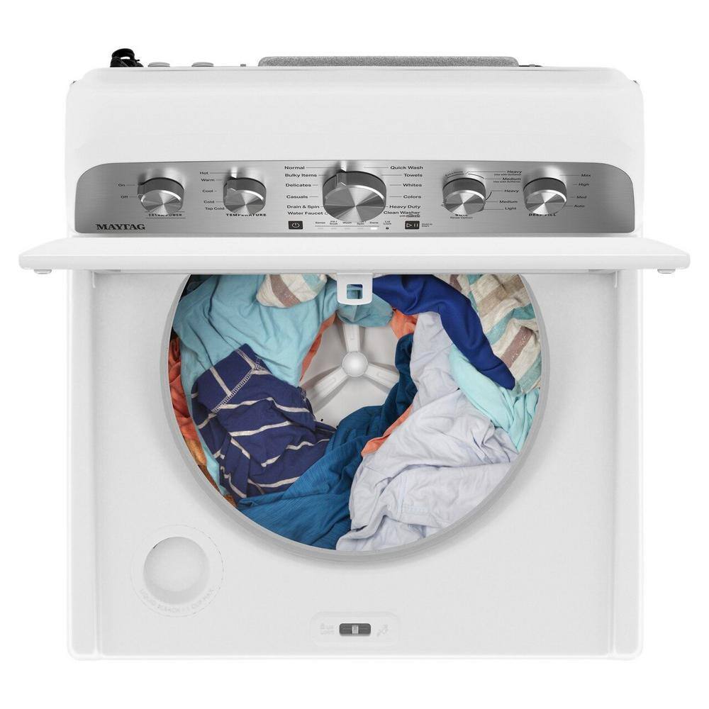 2025 4.8 cu. ft. Top Load Washer with Extra Power Boost, White – MVW5430MW