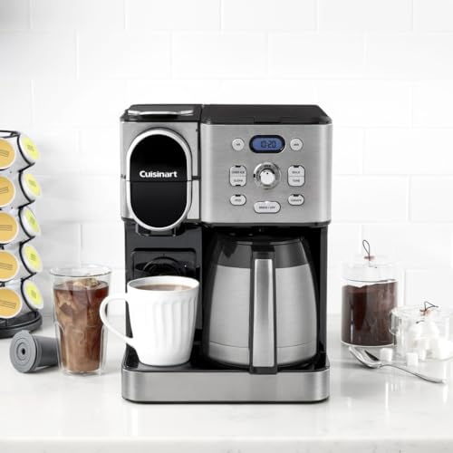 CUISINART Coffee Center® 10 Cup Thermal Coffeemaker and Single Serve Brewer: Home &amp; Kitchen