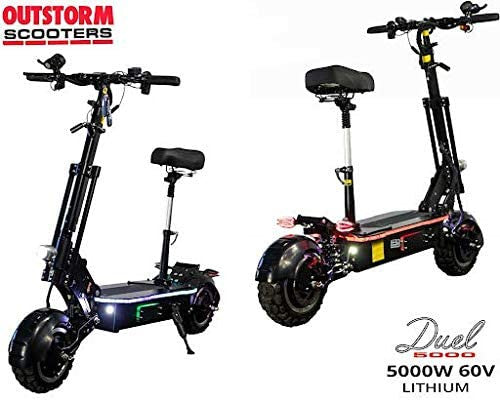2025 MAXX 60MPH Ultra High Speed Electric Scooter for Adults Foldable, 5000W Power Dual Motor| 60V /38.5Ah Battery | 83 Miles Range | Grade 30掳