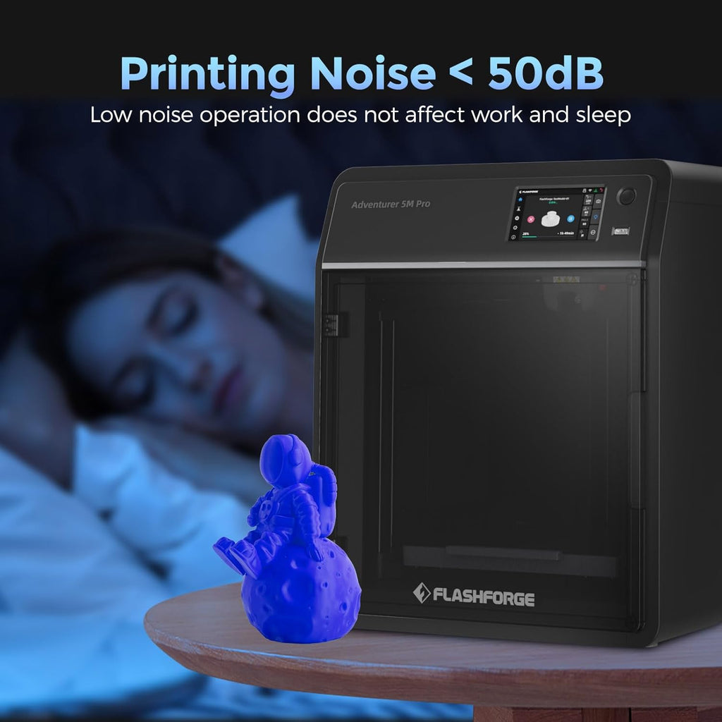 Adventurer 5M 3D Printer - High-Speed FDM with Auto Leveling