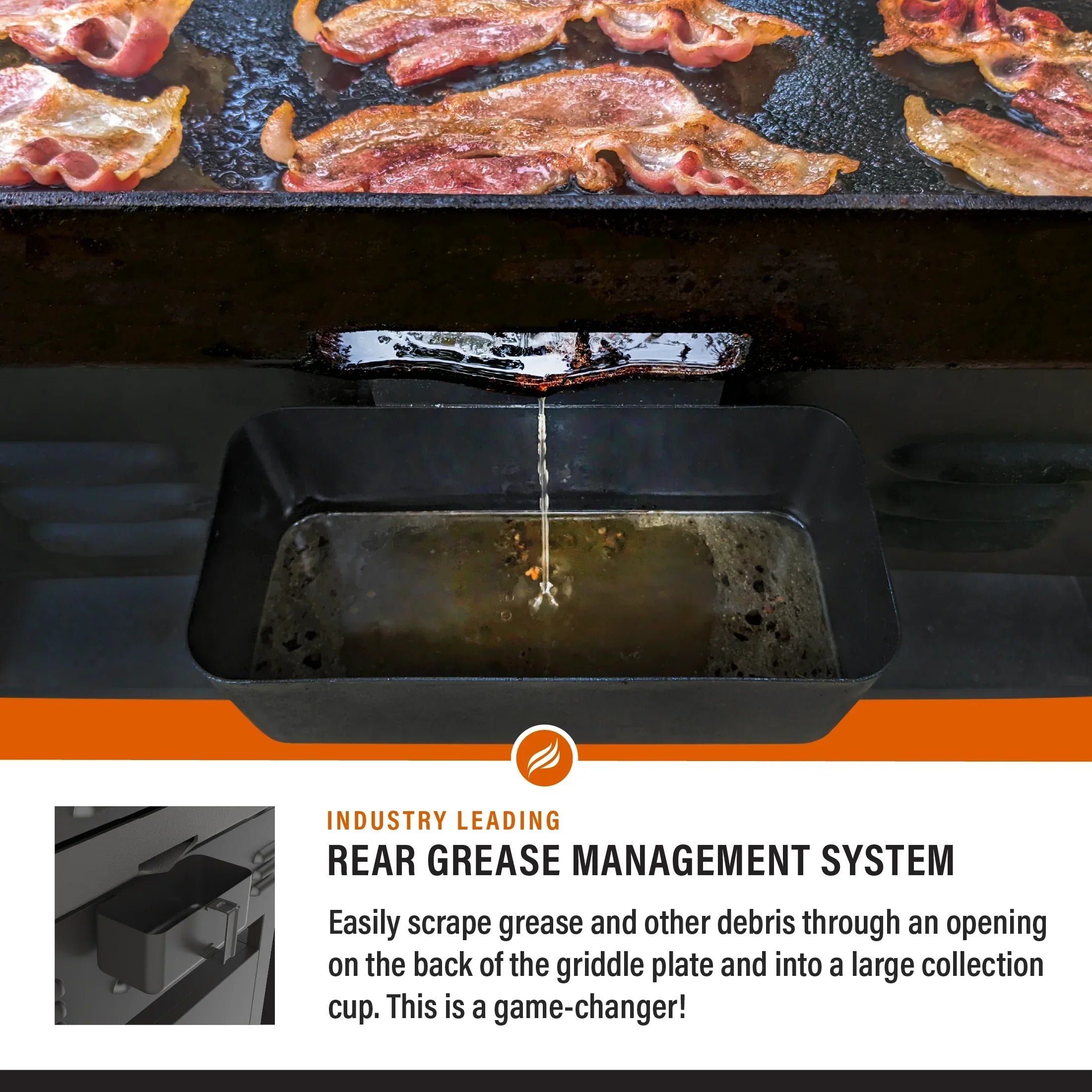 Blackstone 4-Burner 36" Propane Griddle with Air Fryer and Hood