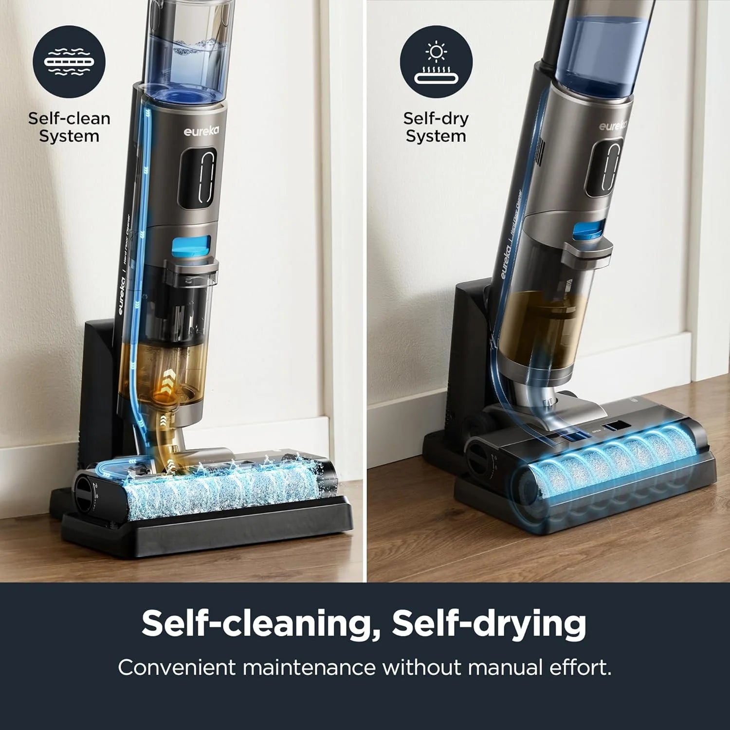 EUREKA Cordless Wet Dry Vacuum Cleaner and Mop Combo