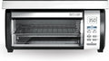 BLACK+DECKER SpaceMaker Under-Counter Toaster Oven, Digital Controls, Black/Stainless Steel, Fits 9′′ Pizza, TROS1000D