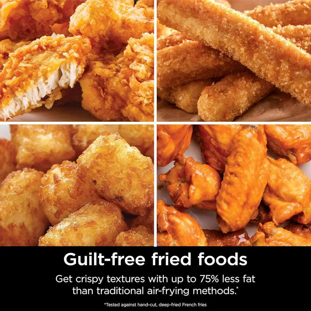 Ninja Air Fryer Pro 5-quart 4-in-1 air fryer that air fries bakes reheats and dehydrates