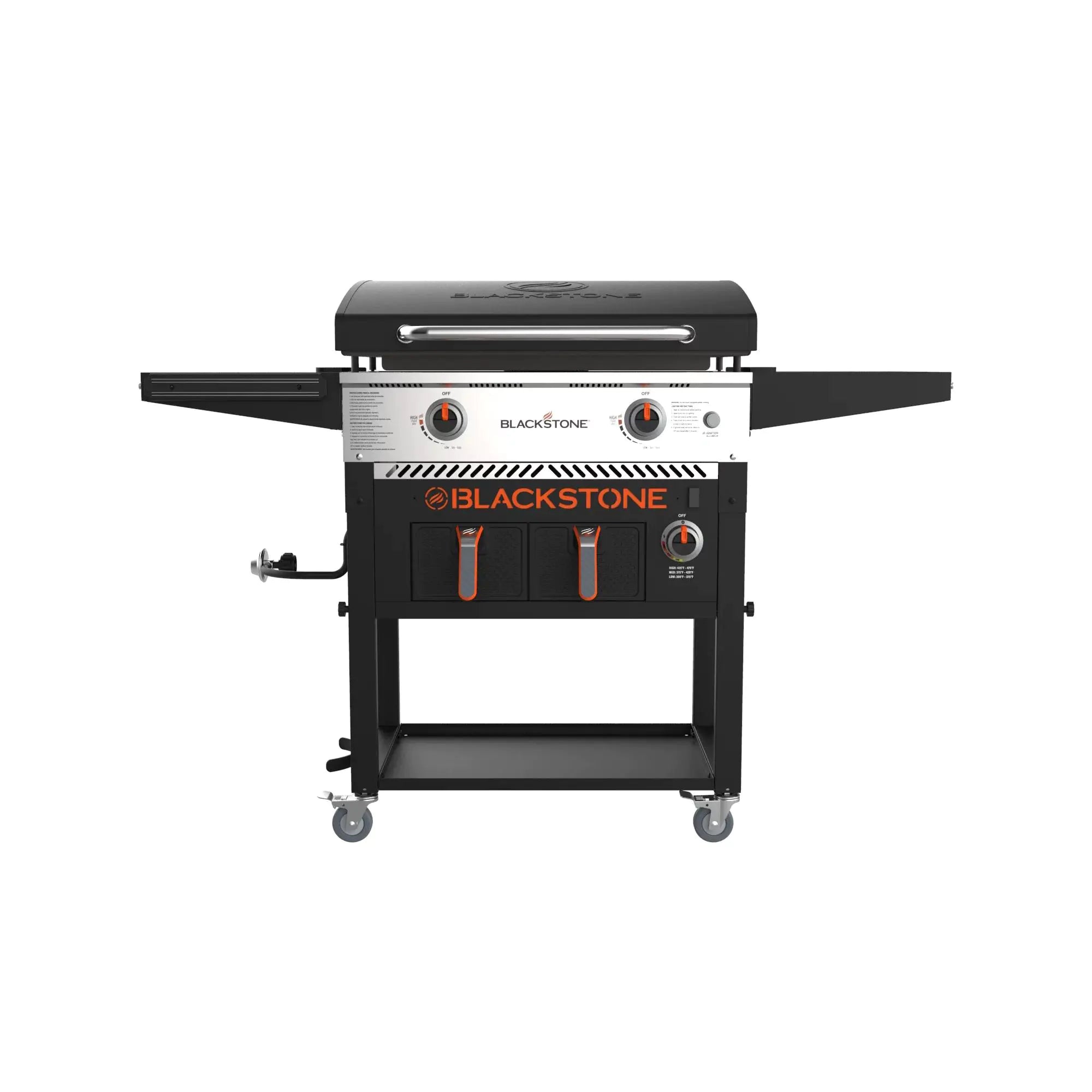 ���Clearance Sale���Blackstone 2-Burner 28" Griddle with Electric Air Fryer and Hood