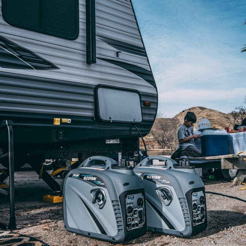 Pulsar 2,300W Portable Gas-Powered Quiet Inverter Generator With USB Outlet & Parallel Capability, Carb Compliant, G2319N
