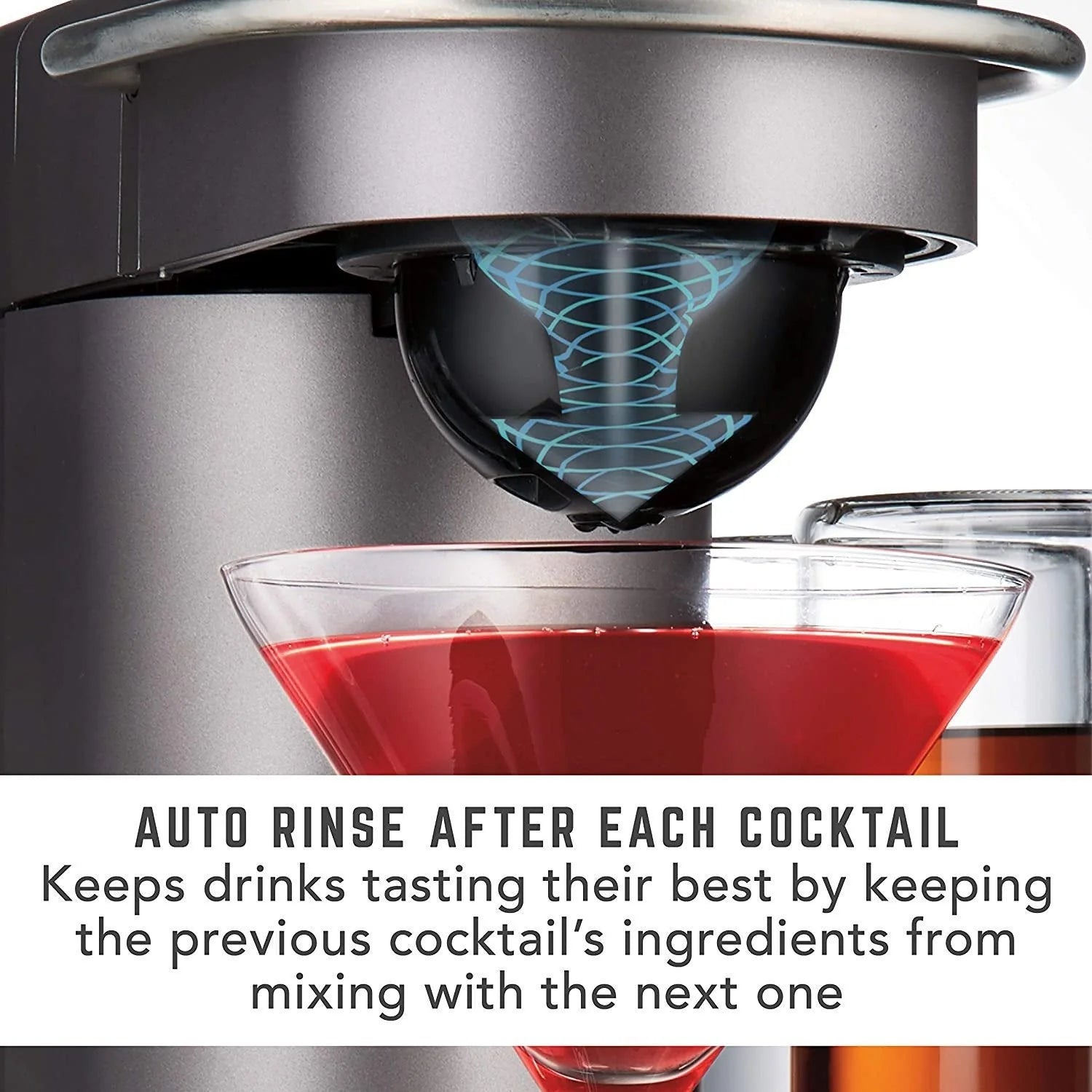 2025 Bartesian Premium Cocktail and Margarita Machine for the Home Bar with Push-Button Simplicity and an Easy to Clean Design (55300)