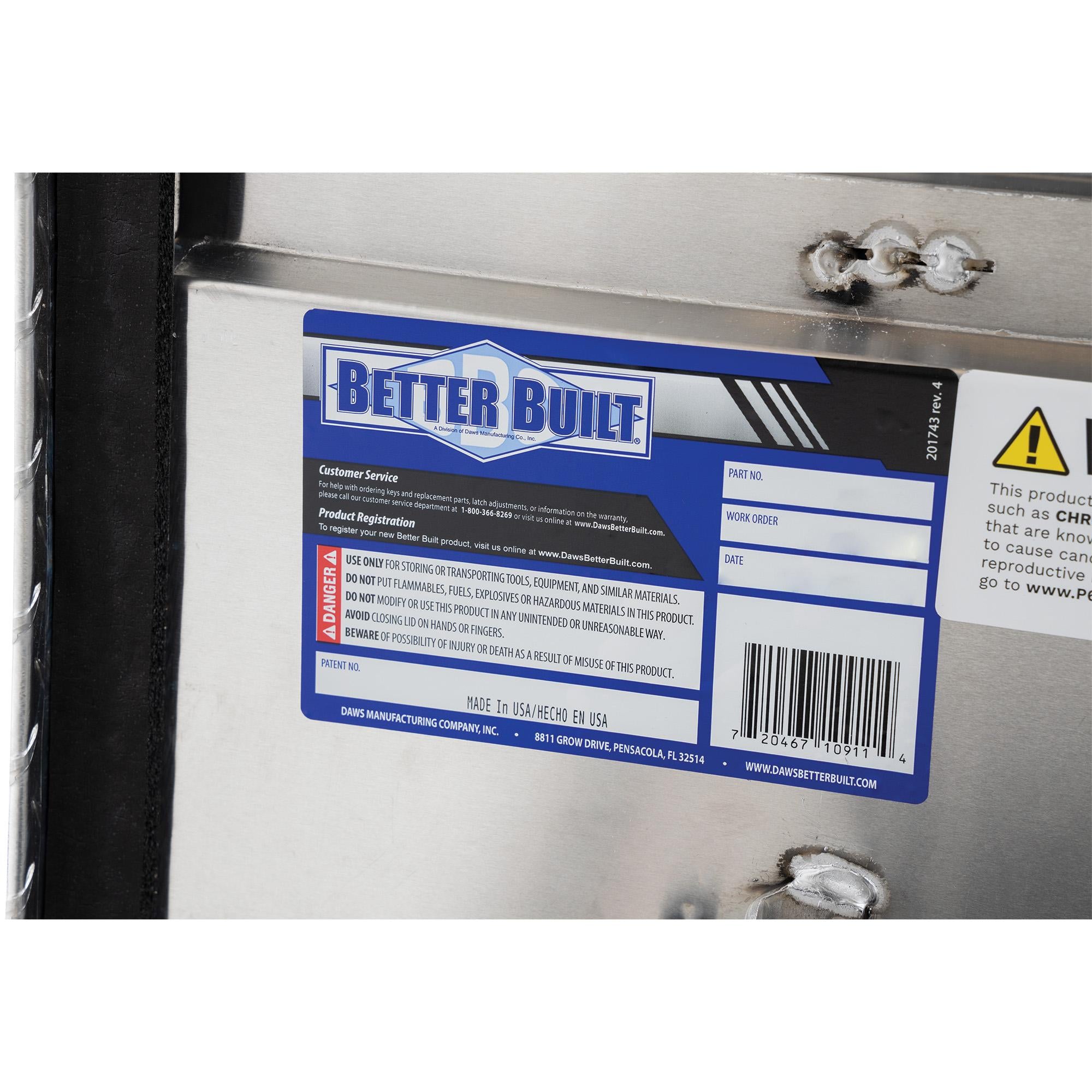 Better Built 70 Crown Series Low Profile Crossover Truck Box