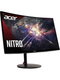 Acer Nitro XZ270 Xbmiipx 27" 1500R Curved Full HD (1920 x 1080) VA Zero-Frame Gaming Monitor with Adaptive Sync, 240Hz Refresh Rate and 1ms VRB (Display Port & 2 x HDMI 2.0 Ports) , Black