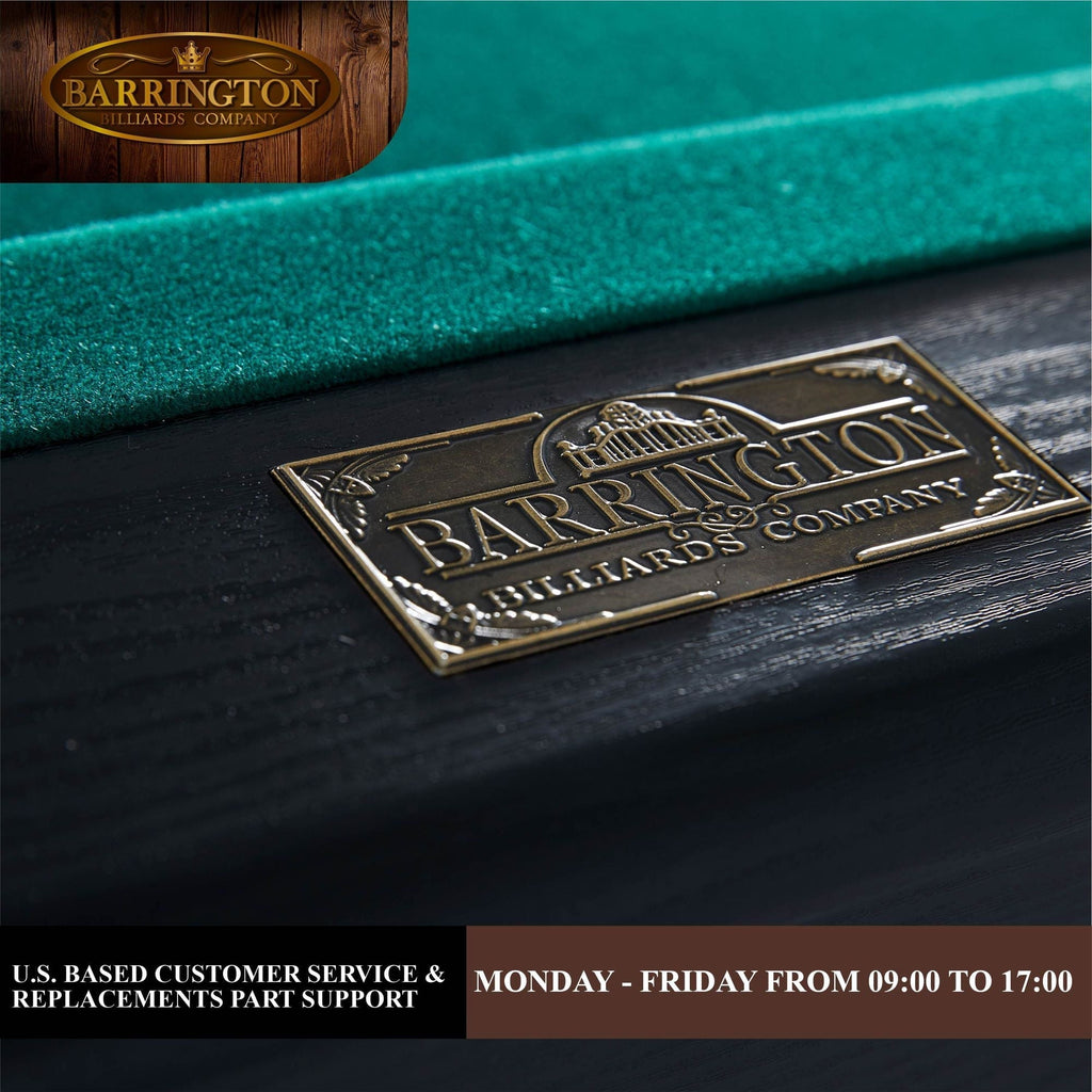 Barrington Billiard 84′′ Arcade Pool Table with Bonus Dartboard Set, Green