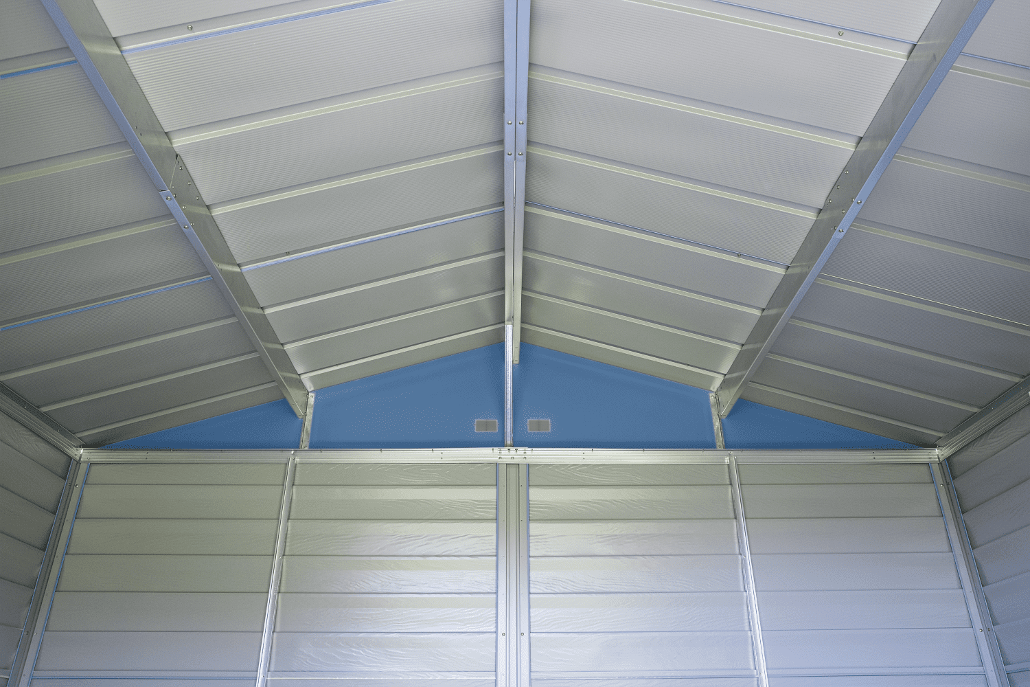2025 Arrow Select Steel Storage Shed, 10x14, Blue Grey