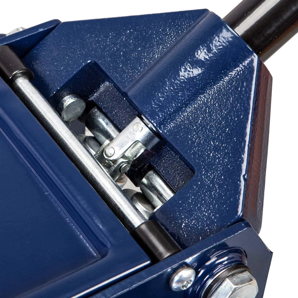 2025 4 Ton Heavy Duty Low Profile Hydraulic Floor Jack Speedy Lift Garage Car Jack, Blue, W847U