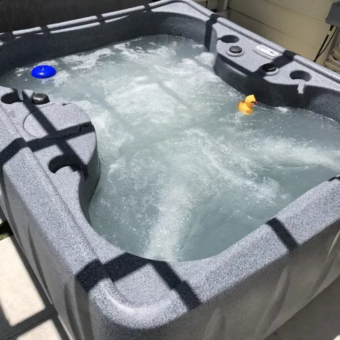 Aquarest Spas, Powered By Jacuzzi庐 Pumps 4 - Person 12 - Jet Rectangular Plug And Play Hot Tub