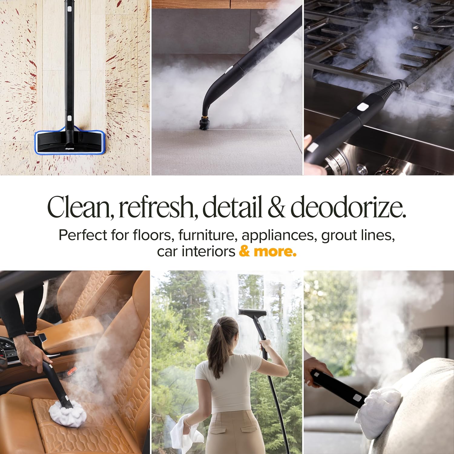 Neat Plus Steam Cleaner & 17-Piece Accessory Kit
