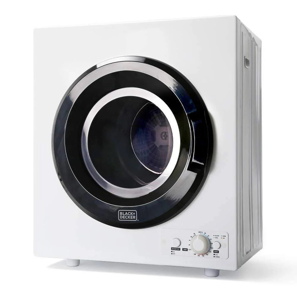 2025 Black+decker 3.5 Cu. ft. Portable Dryer – White Black