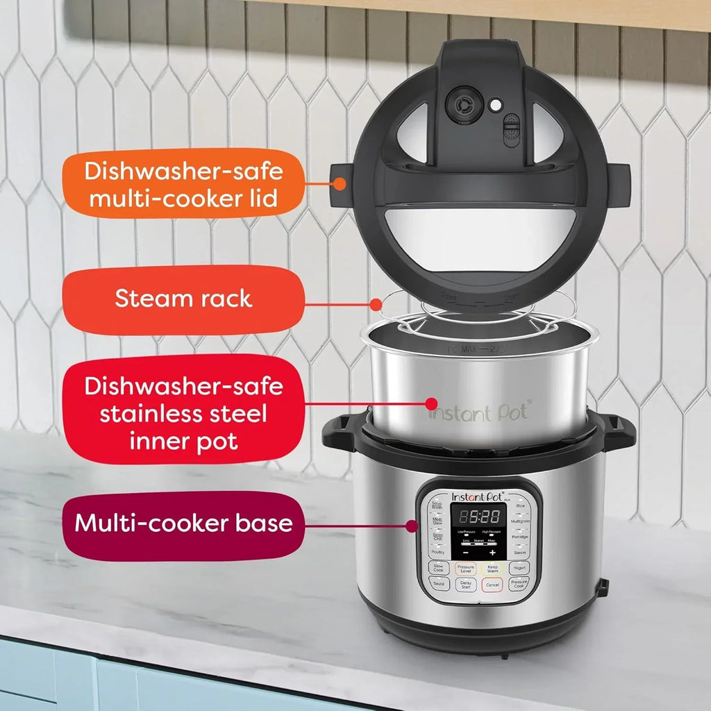 Instant Pot Duo 7 in 1 Electric Pressure Cooker Slow Cooker Rice Cooker Steamer Saut茅 Pan