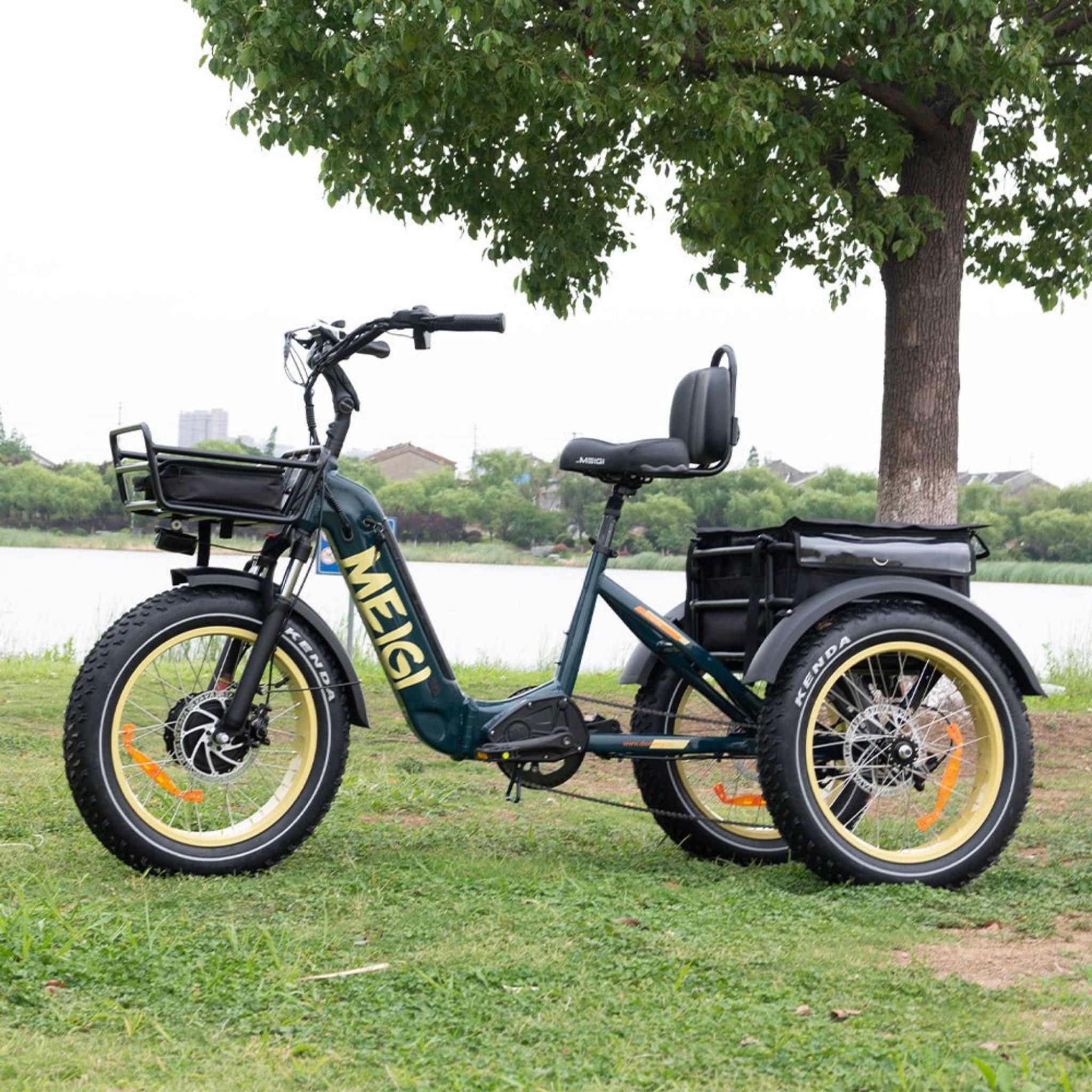 2025 SILVERADO 20 48V/14AH 750W Foldable Fat Tire Electric Trike, 330LBS (96817362)