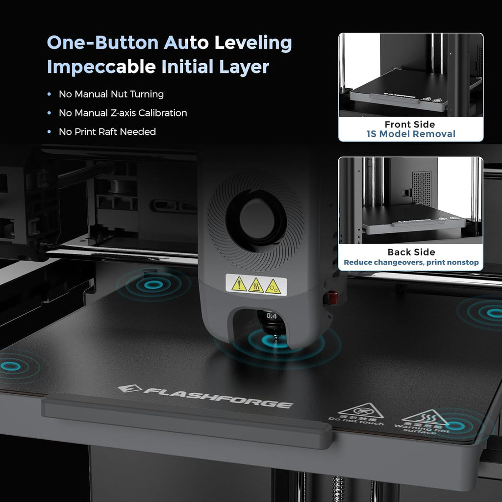 Adventurer 5M 3D Printer with Auto Leveling & High Speed