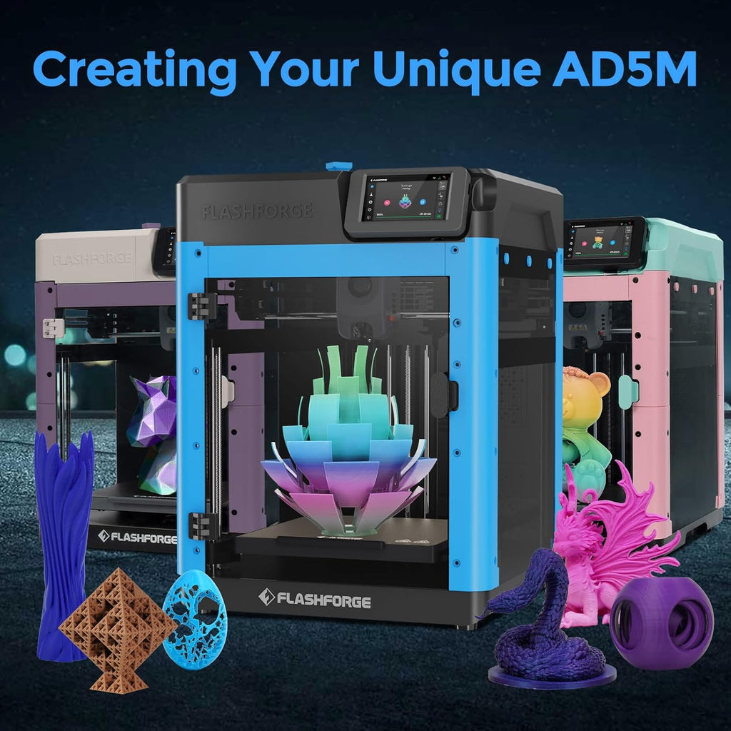 Adventurer 5M 3D Printer - High-Speed FDM with Auto Leveling