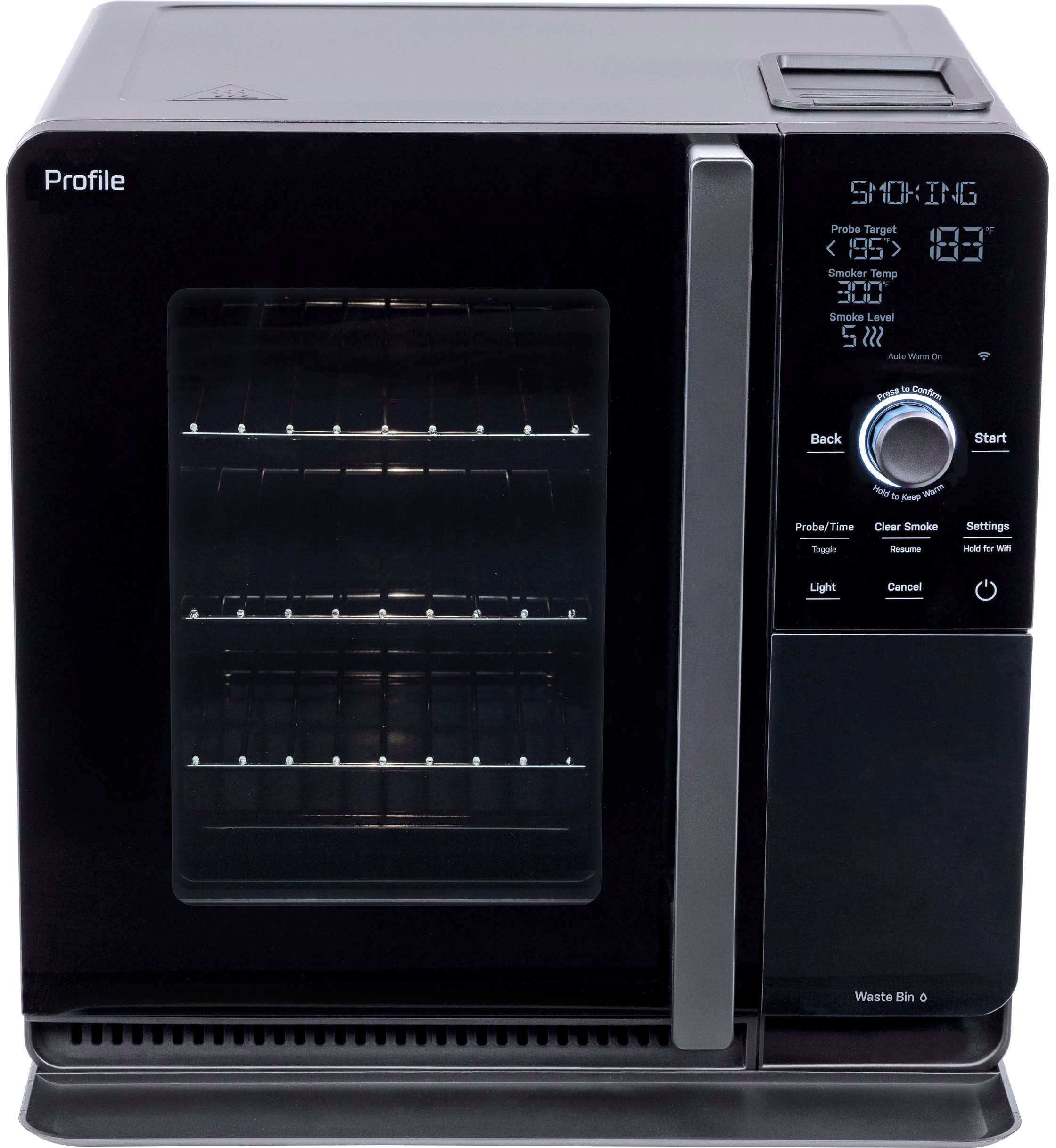 2025 Profile – Smart Indoor Smoker – Black