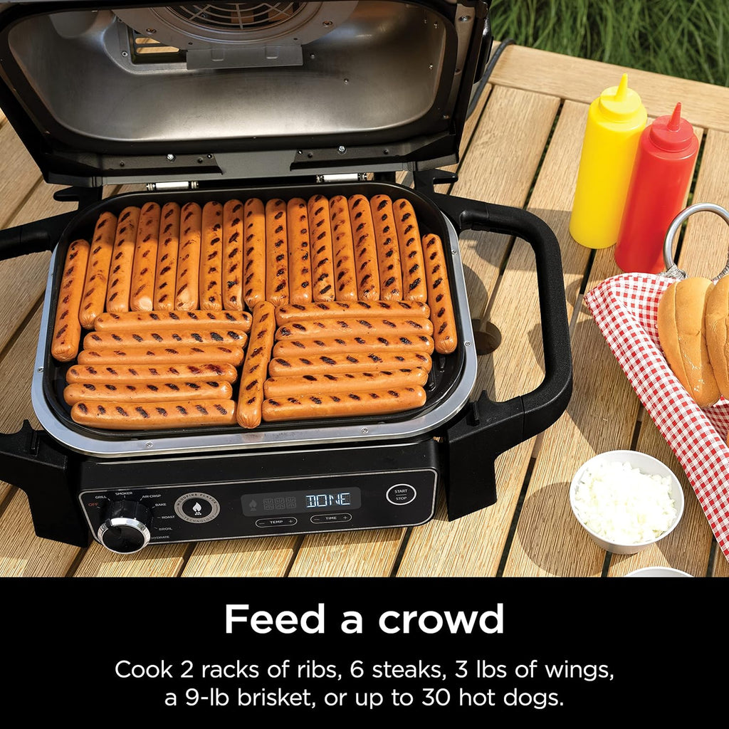 NINJA Woodfire Series 7-In-1 Portable Grill & Smoker