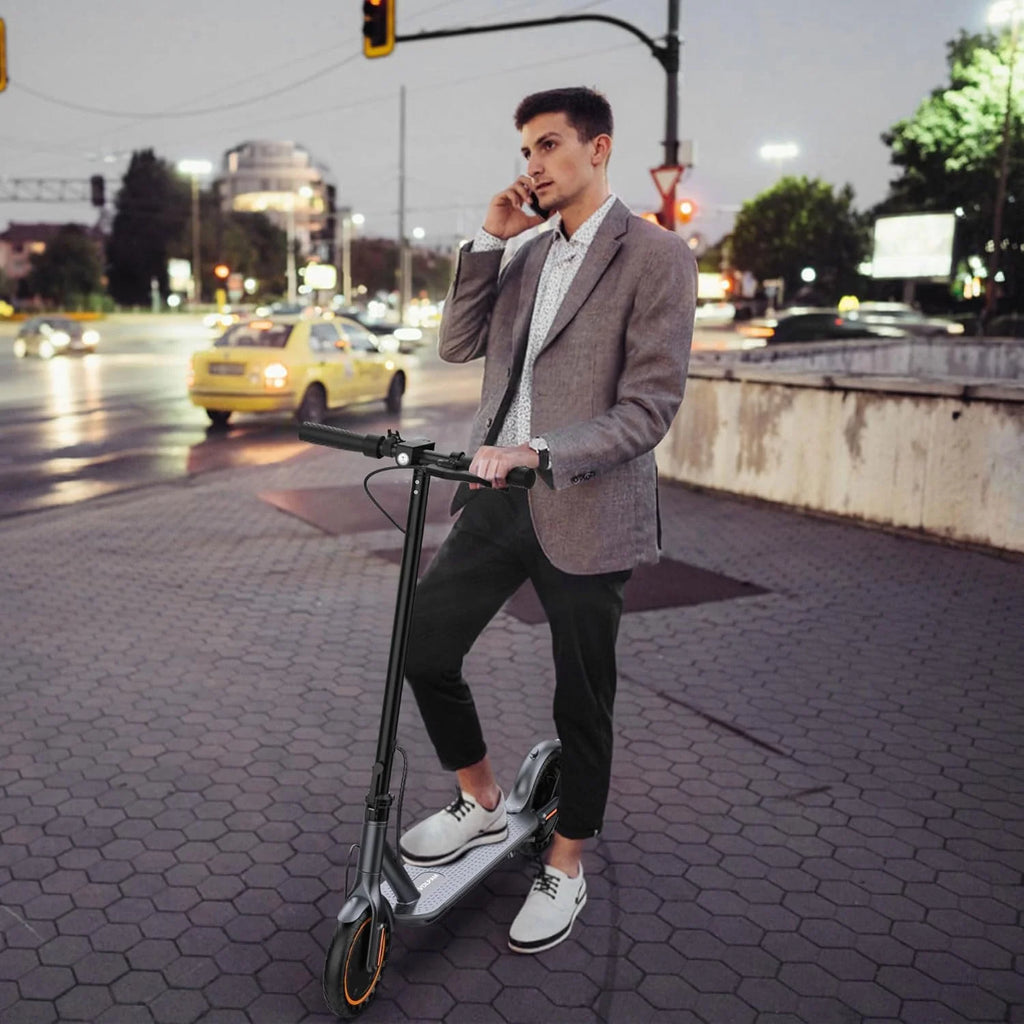 Electric Scooter Powerful Motor Dual Braking
