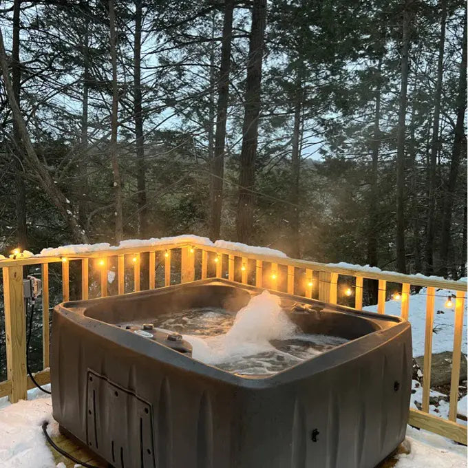 Aquarest Spas, Powered By Jacuzzi庐 Pumps 4 - Person 12 - Jet Rectangular Plug And Play Hot Tub