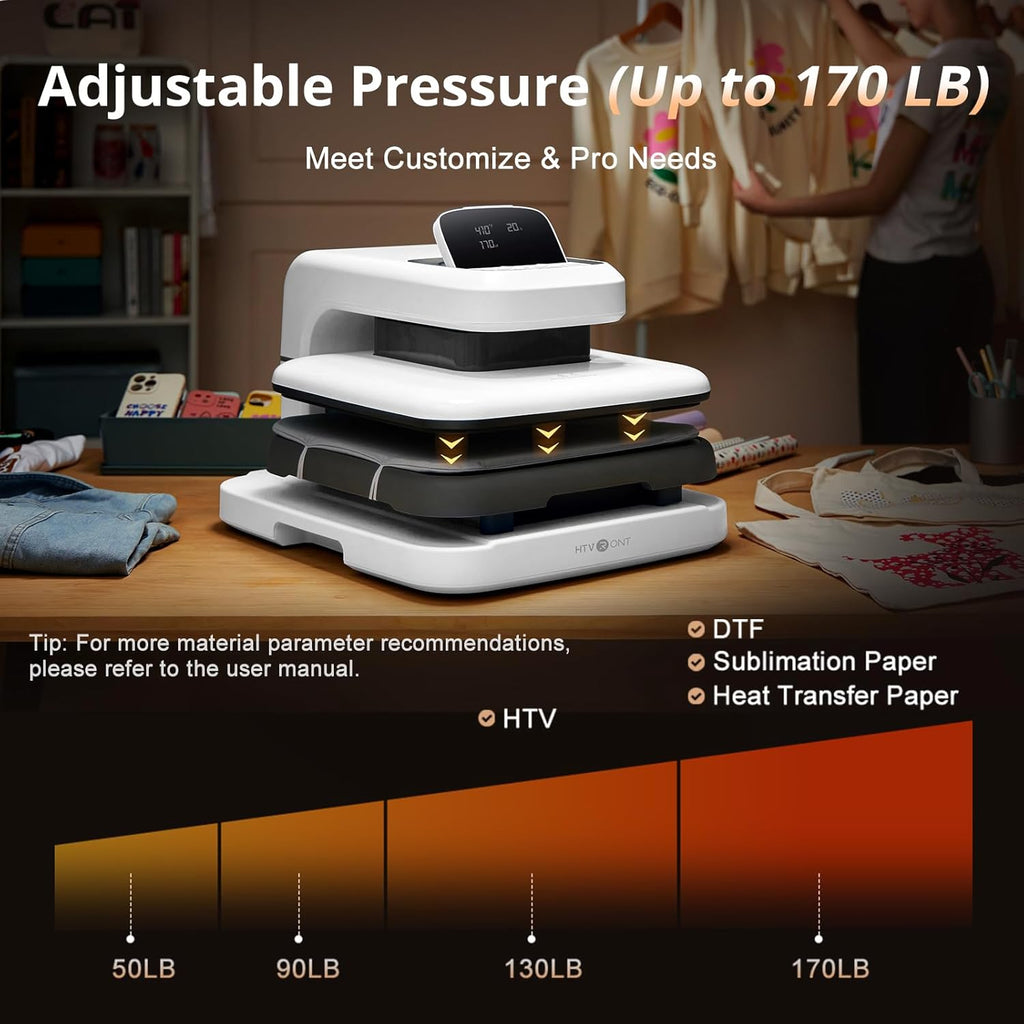 Automatic Heat Press 2 - 15x15 Heat Transfer Machine