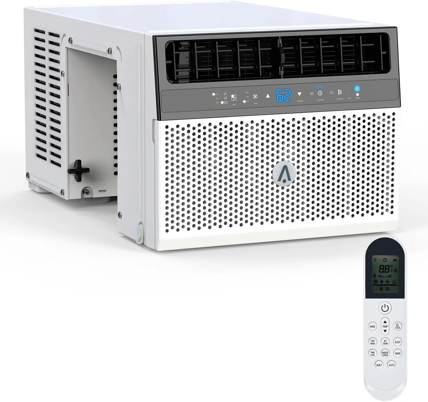 8000 BTU Window Air Conditioner with WiFi, Window AC Unit 110-115V Cools Up to 350 Sq. Ft