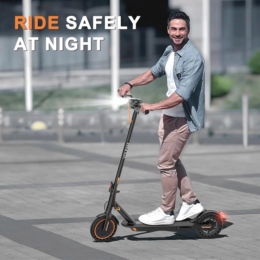 Electric Scooter Powerful Motor Dual Braking