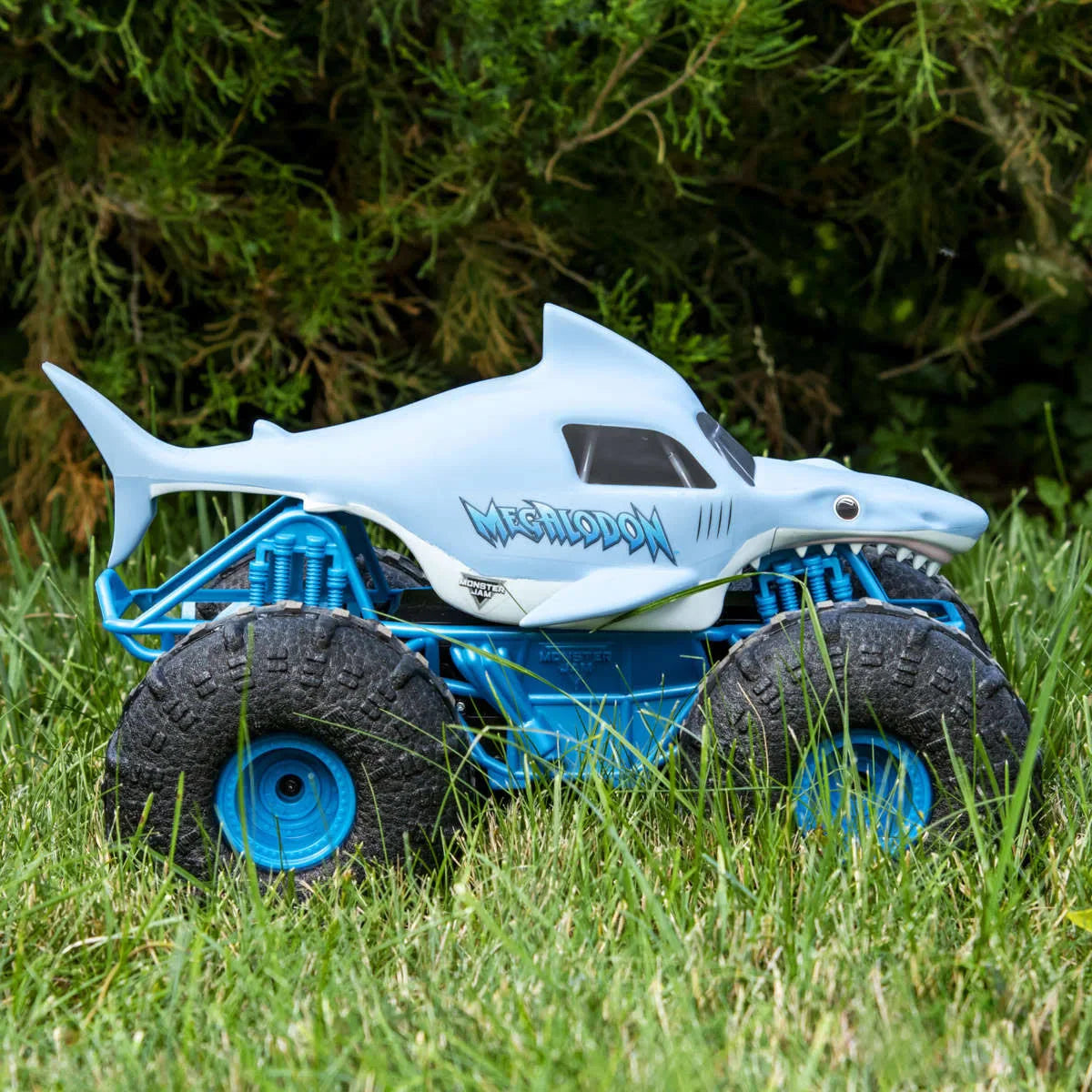 Monster Jam Official Megalodon Storm All-Terrain Remote Control Monster Truck