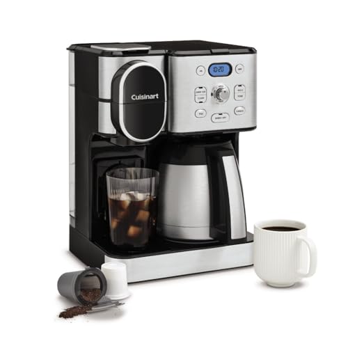 CUISINART Coffee Center® 10 Cup Thermal Coffeemaker and Single Serve Brewer: Home &amp; Kitchen