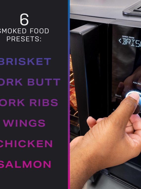 2025 Profile – Smart Indoor Smoker – Black